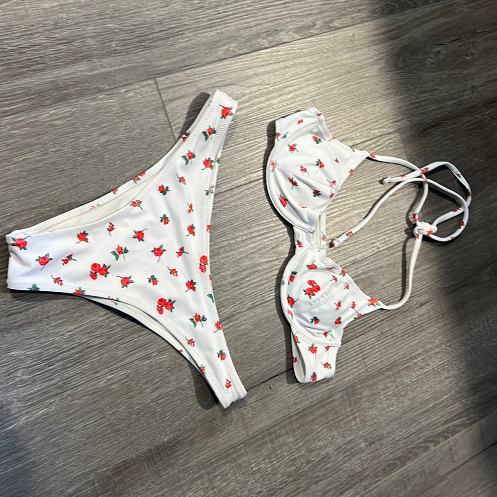 Flower swimsuit